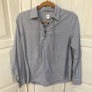 GAP Striped Long Sleeve 100% CottonTunic